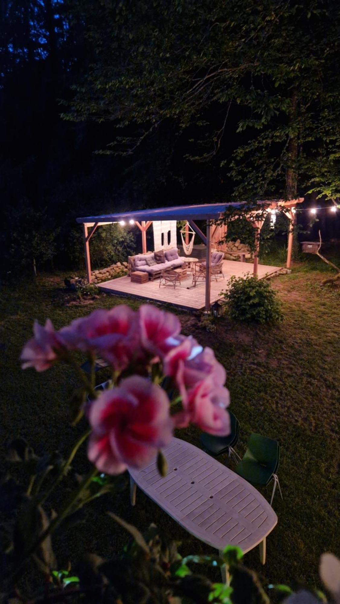 Les Jardins De Nanine Panzió Lapleau Kültér fotó